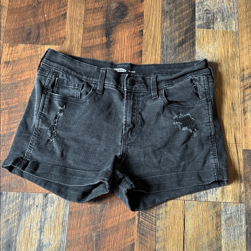 Old Navy Black Jean Shorts